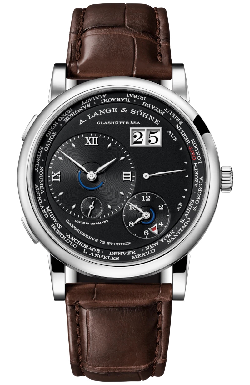 A. Lange & Söhne 136.029 : Lange 1 Timezone White Gold / Black