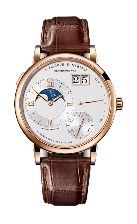 A. Lange & Söhne 139.032 : Grand Lange 1 Moonphase Pink Gold / Silver