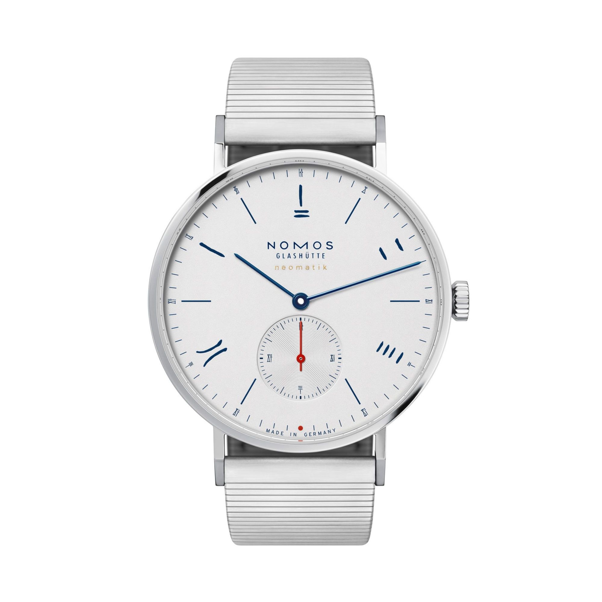 Nomos Glashütte 140.S4 : Tangente Neomatik 39 Red Dot 2019 Commemorative Edition Silver
