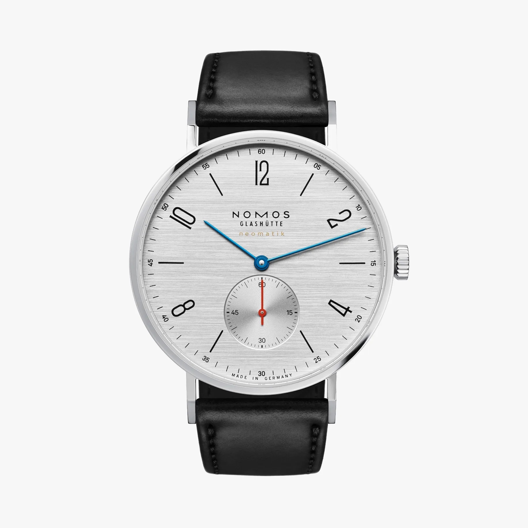 Nomos Glashütte 141 : Tangente Neomatik 39 Silvercut