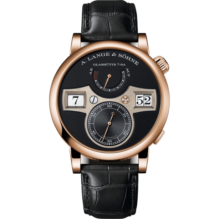 A. Lange & Söhne 142.031 : Zeitwerk Pink Gold / Black