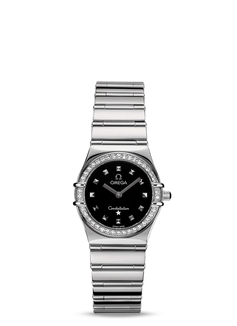 Omega 1475.51.00 : Constellation Quartz 25.5 My Choice Stainless Steel / Diamond / Black
