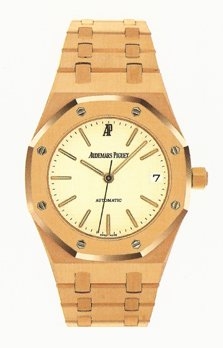 Audemars Piguet 14790OR.OO.0789OR.01 : Royal Oak 14790 Date Rose Gold / White
