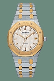 Audemars Piguet 14790SA.OO.0789SA.08 : Royal Oak 14790 Date Stainless Steel / Yellow Gold / White