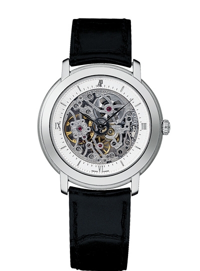 Audemars Piguet 15058BC.OO.A001CR.01 : Jules Audemars Skeleton Hand-Wound White Gold / Silver