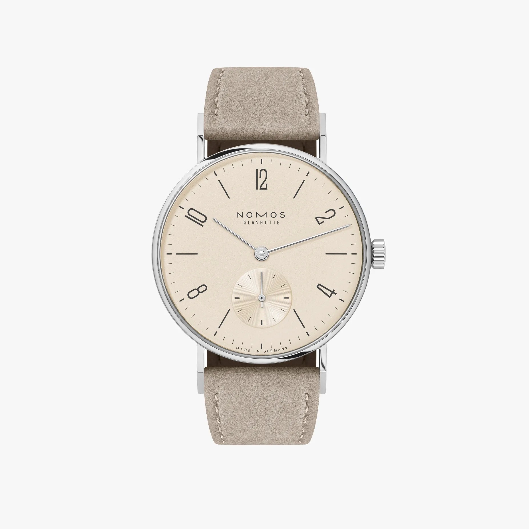 Nomos Glashütte 151 : Tangente 33 Champagner / Open Case Back