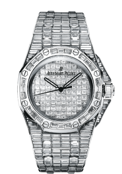 Audemars Piguet 15130BC.ZZ.8042BC.01 : Royal Oak OffShore 15130 Full Baguette