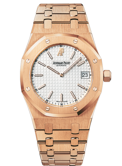 Audemars Piguet 15202OR.OO.0944OR.01 : Royal Oak Extra-Thin Pink Gold / Silver
