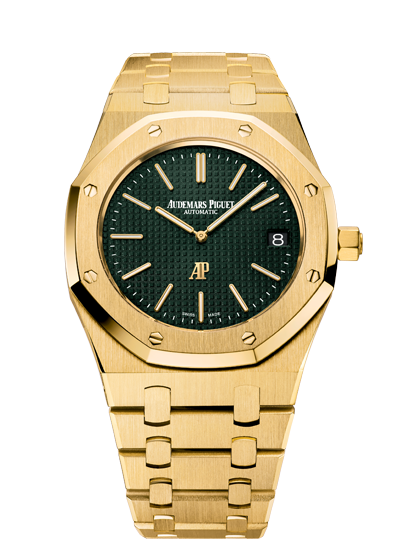 Audemars Piguet 15205BA.OO.1240BA.01 : Royal Oak Extra-Thin The Hour Glass