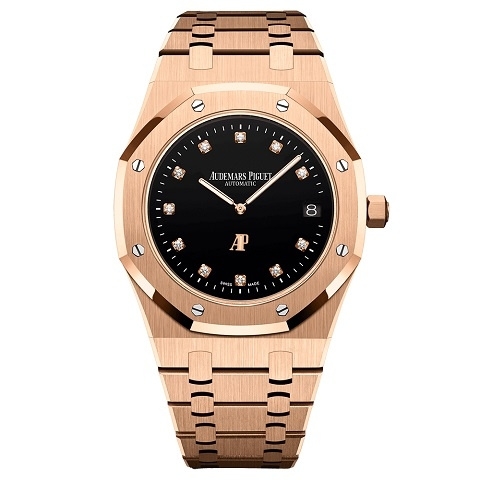 Audemars Piguet 15207OR.OO.1240OR.01 : Royal Oak Extra-Thin Pink Gold / Japan