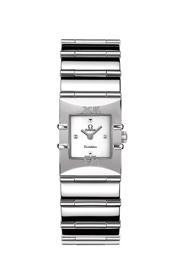 Omega 1521.71.00 : Constellation Quadra Quartz 19.3 Stainless Steel / Diamond / MOP