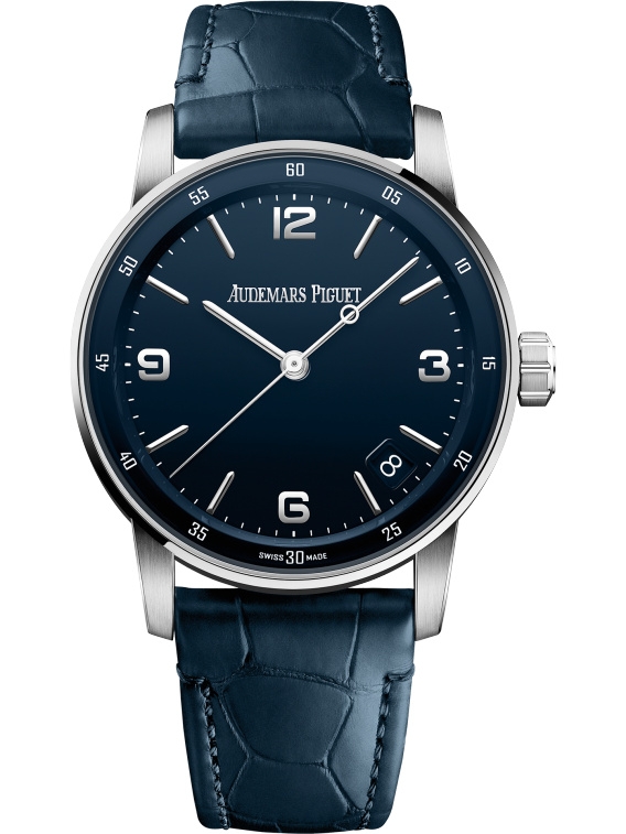 Audemars Piguet 15210BC.OO.A321CR.01 : CODE 11.59 Automatic White Gold / Blue