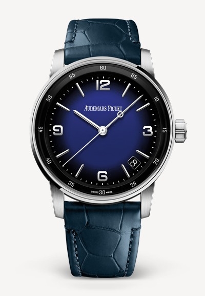 Audemars Piguet 15210BC.OO.A321CR.99 : CODE 11.59 Automatic White Gold / Blue Enamel / Bolshoi