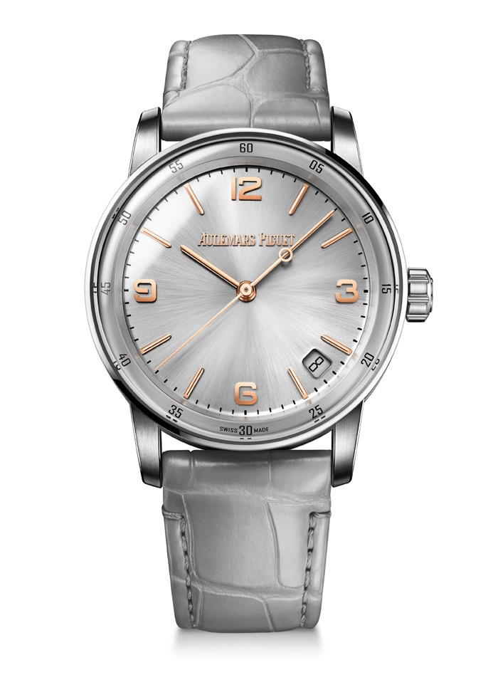 Audemars Piguet 15210CR.OO.A009CR.01 : CODE 11.59 Automatic White Gold / Rose Gold / Silver