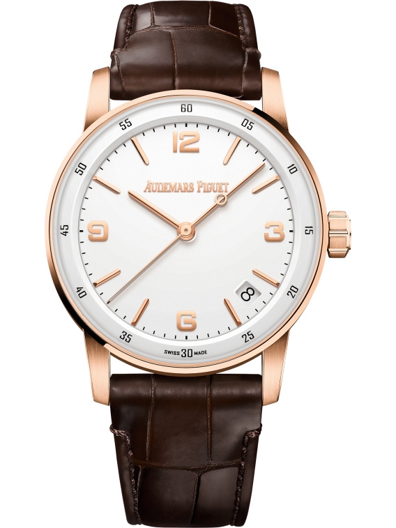 Audemars Piguet 15210OR.OO.A099CR.01 : CODE 11.59 Automatic Pink Gold / White