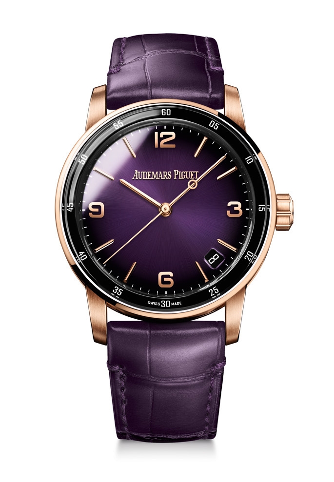 Audemars Piguet 15210OR.OO.A616CR.01 : CODE 11.59 Automatic Pink Gold / Purple Gradient
