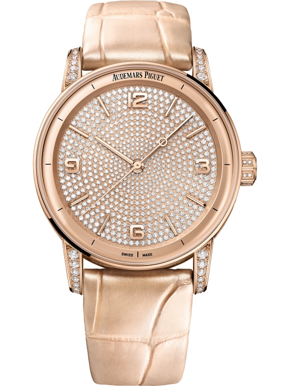 Audemars Piguet 15210OR.ZZ.D208CR.01 : CODE 11.59 Automatic Pink Gold / Diamond