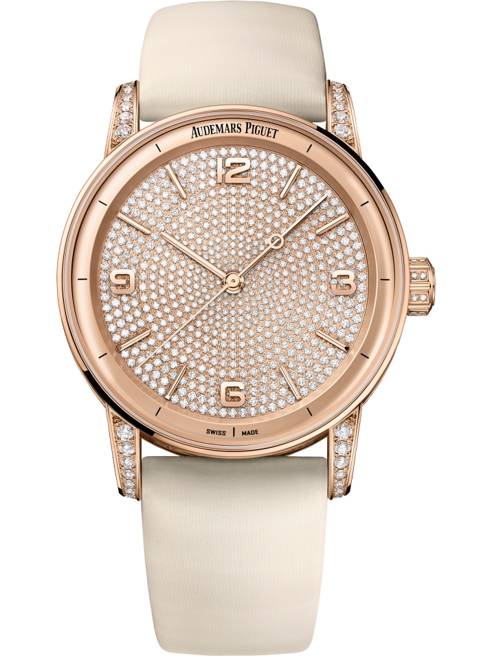 Audemars Piguet 15210OR.ZZ.D300VE.01 : CODE 11.59 Automatic Pink Gold / Diamond