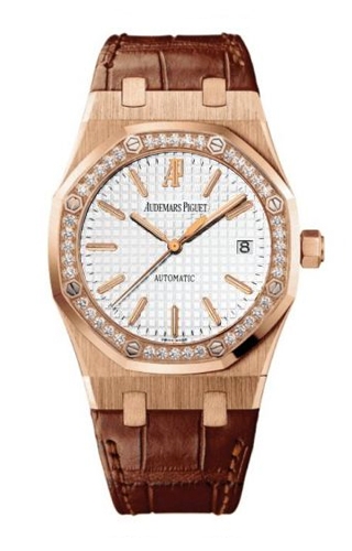 Audemars Piguet 15301OR.ZZ.D088CR.01 : Royal Oak 15301 Pink Gold Diamond
