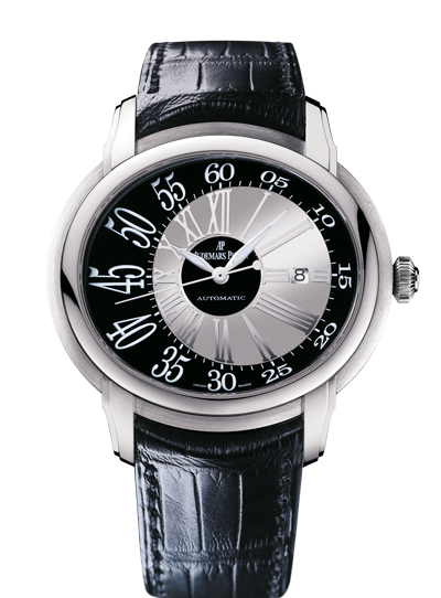 Audemars Piguet 15320BC.OO.D002CR.01 : Millenary Self-Winding White Gold / Black