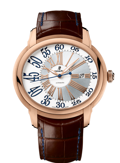 Audemars Piguet 15320OR.OO.D093CR.01 : Millenary Self-Winding Pink Gold / White