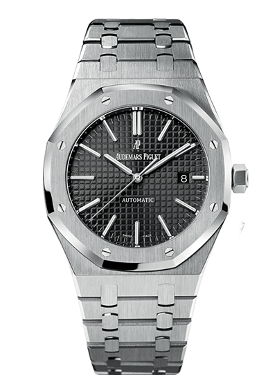 Audemars Piguet 15400ST.OO.1220ST.01 : Royal Oak 15400 Stainless Steel / Black