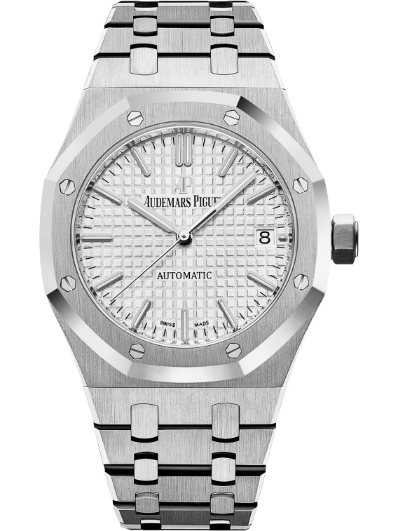 Audemars Piguet 15450ST.OO.1256ST.01 : Royal Oak 15450 Selfwinding Stainless Steel / Silver