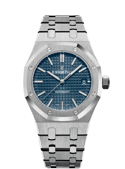 Audemars Piguet 15450ST.OO.1256ST.03 : Royal Oak 15450 Selfwinding Stainless Steel / Blue