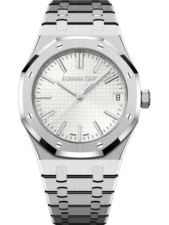 Audemars Piguet 15510ST.OO.1320ST.03 : Royal Oak Selfwinding 41 Stainless Steel / Silver / 50th Anniversary