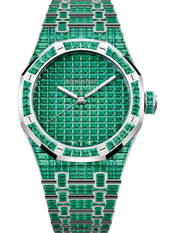 Audemars Piguet 15514BC.EE.1284BC.02 : Royal Oak Self-Winding 41 Emerald