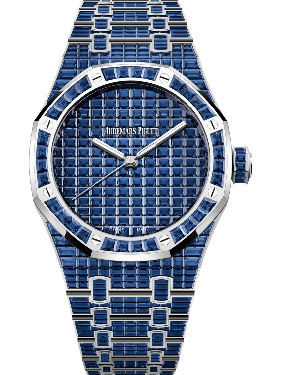 Audemars Piguet 15514BC.SS.1284BC.01 : Royal Oak Self-Winding 41 Blue Sapphire / 50th Anniversary