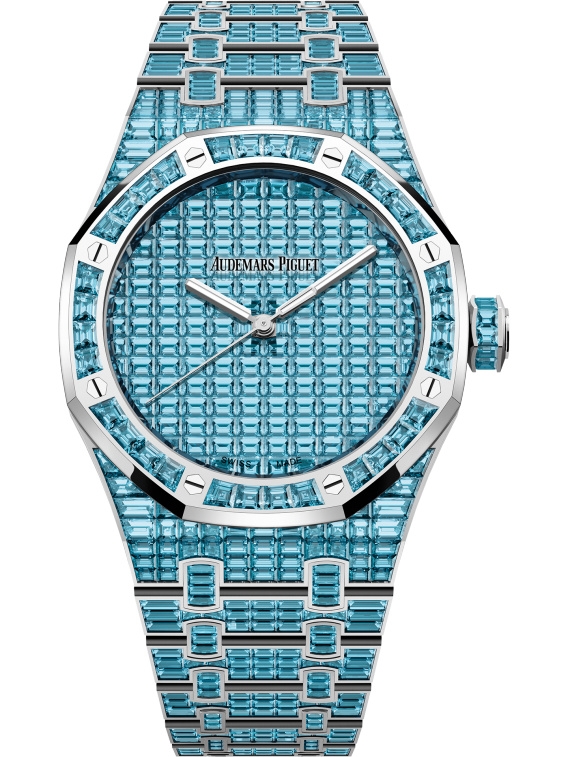 Audemars Piguet 15514BC.TO.1284BC.02 : Royal Oak Self-Winding 41 Blue Topaz