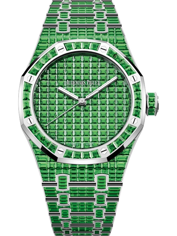 Audemars Piguet 15514BC.TV.1284BC.02 : Royal Oak Self-Winding 41 Tsavorite