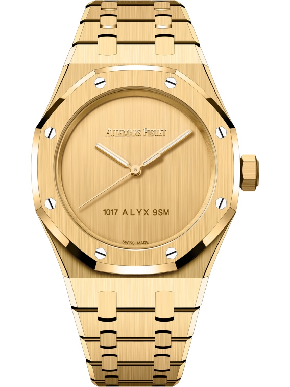 Audemars Piguet 15550BA.OO.1356BA.02 : Royal Oak Selfwinding 37 1017 ALYX 9SM Yellow Gold