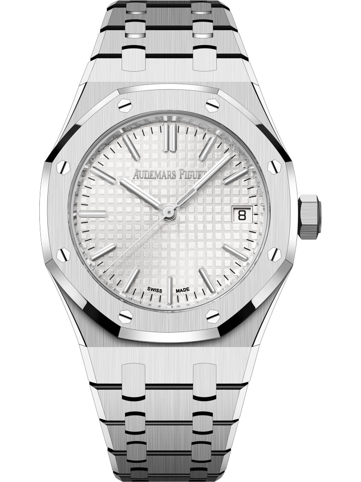 Audemars Piguet 15550ST.OO.1356ST.01 : Royal Oak Selfwinding 37 Stainless Steel / Silver / 50th Anniversary