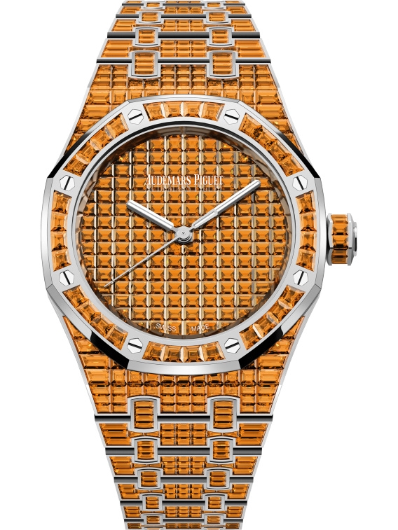 Audemars Piguet 15554BC.SE.1274BC.01 : Royal Oak Self-Winding 37 Orange Spessartite / 50th Anniversary