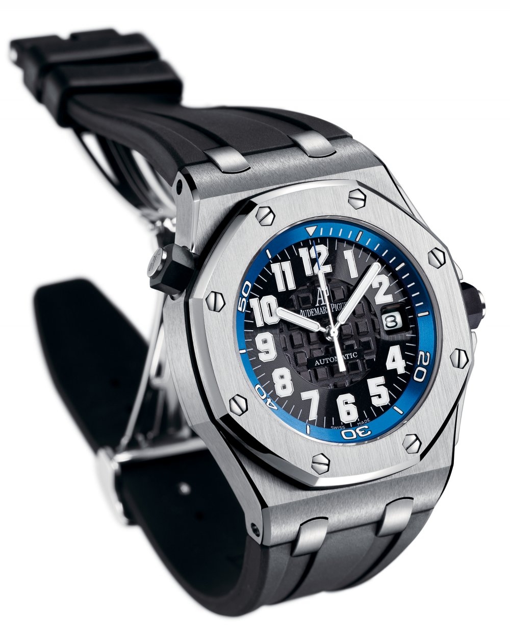 Audemars Piguet 15701ST.OO.D002CA.02 : Royal Oak OffShore 15701 Scuba Boutique Blue