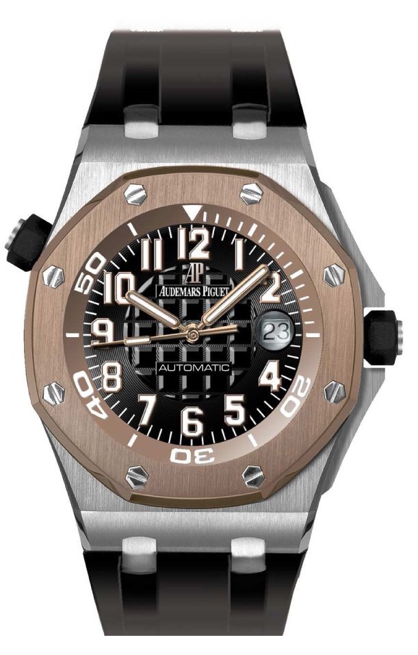 Audemars Piguet 15704PR.OO.D002CA.01 : Royal Oak OffShore 15704 Scuba Montenapoleone