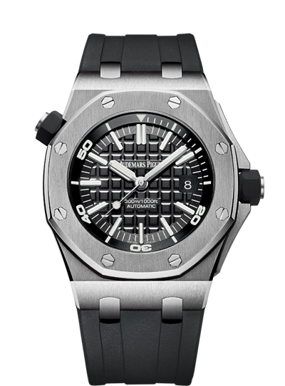 Audemars Piguet 15710ST.OO.A002CA.01 : Royal Oak Offshore Diver Stainless Steel / Black