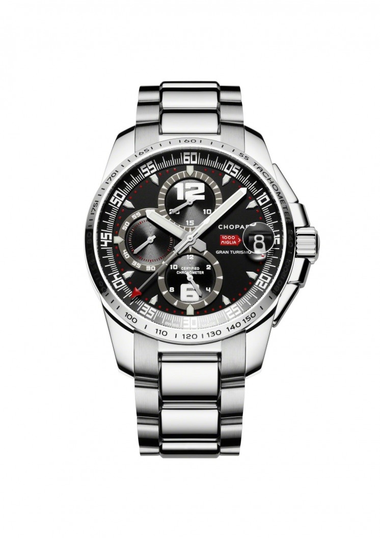 Chopard 158459-3001 : Mille Miglia Gran Turismo XL Chrono Black / Bracelet