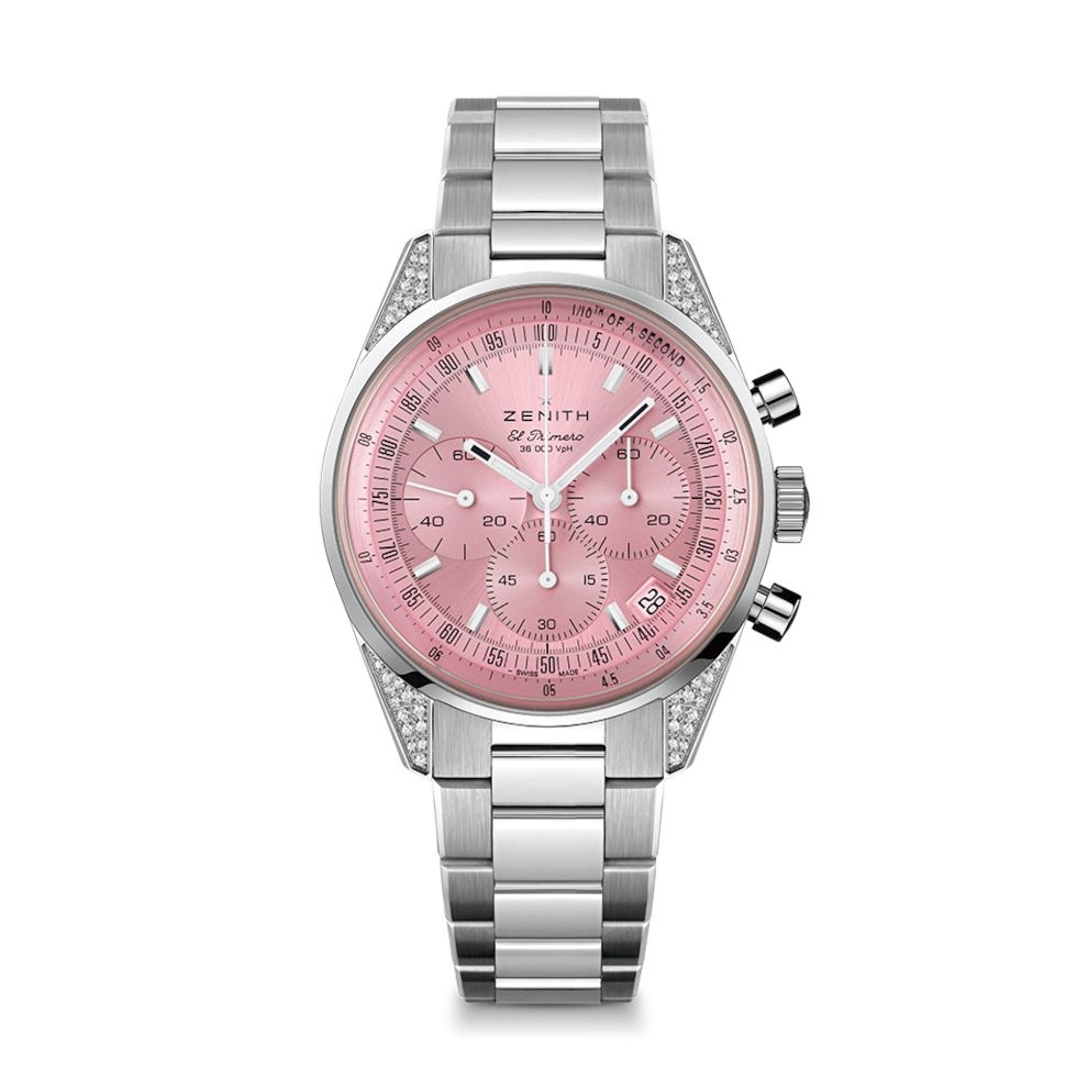 Zenith 16.3202.3600/33.M3200 : Chronomaster Original Pink / Susan G Komen® Breast Cancer Organization