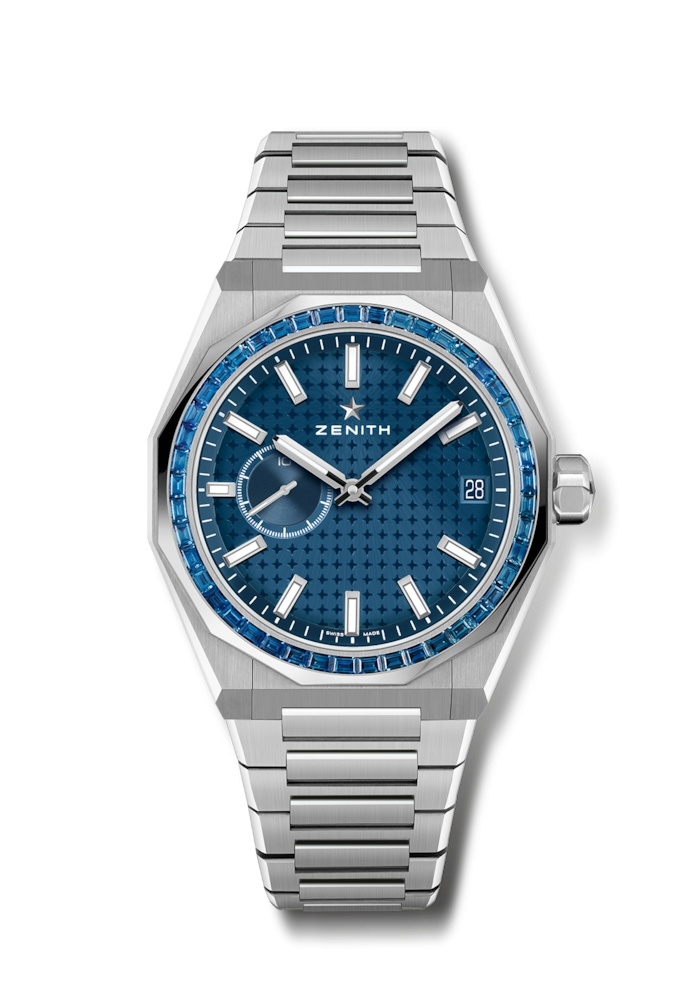 Zenith 16.9300.3620/51.I001 : Defy Skyline Stainless Steel - Sapphire / Blue