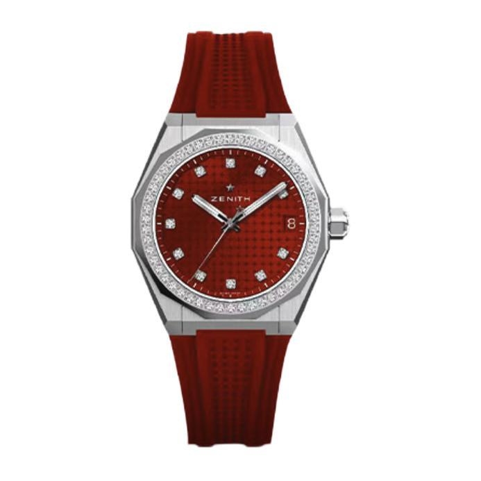 Zenith 16.9401.670/88.I001 : Defy Skyline 36 Stainless Steel - Diamond / Red / Xiaoxia