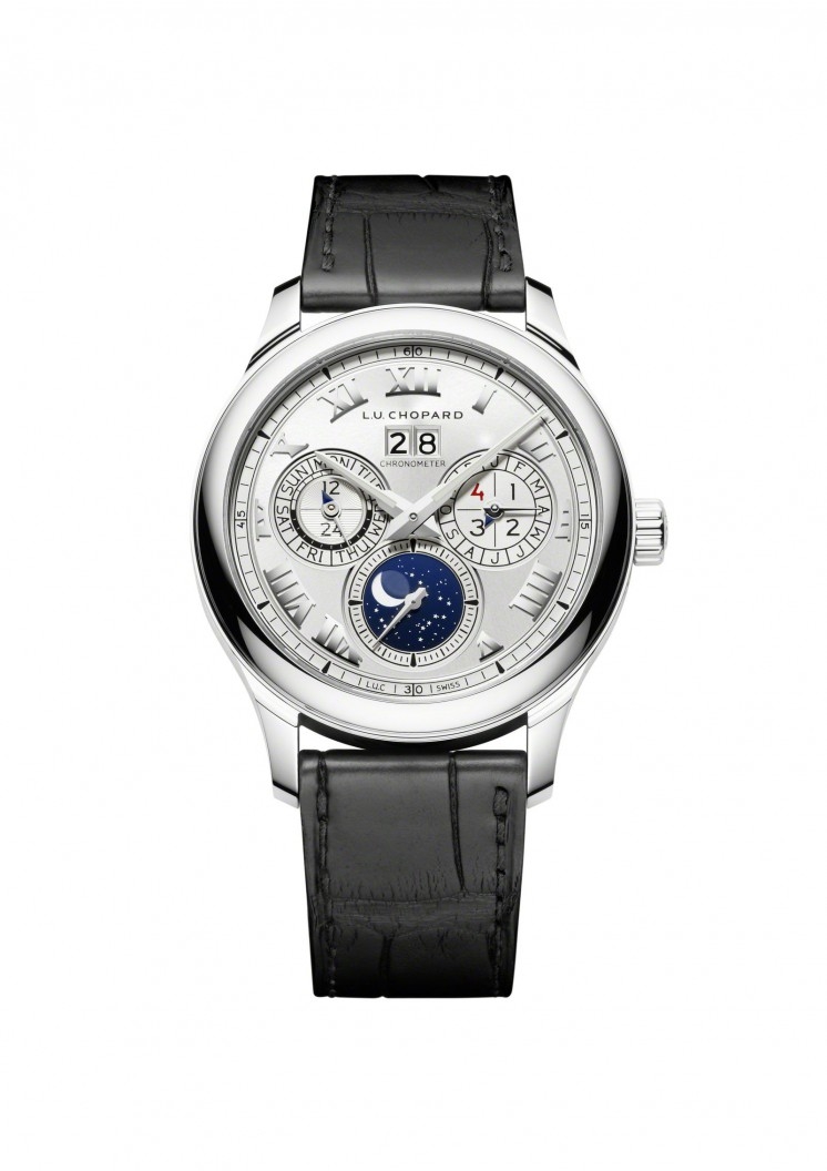 Chopard 161927-1001 : L.U.C Lunar One White Gold / Roman