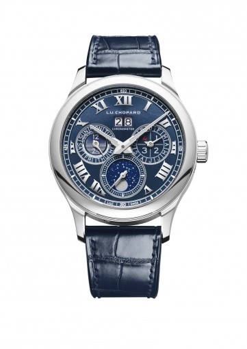 Chopard 161927-9001 : L.U.C Lunar One Platinum / Blue