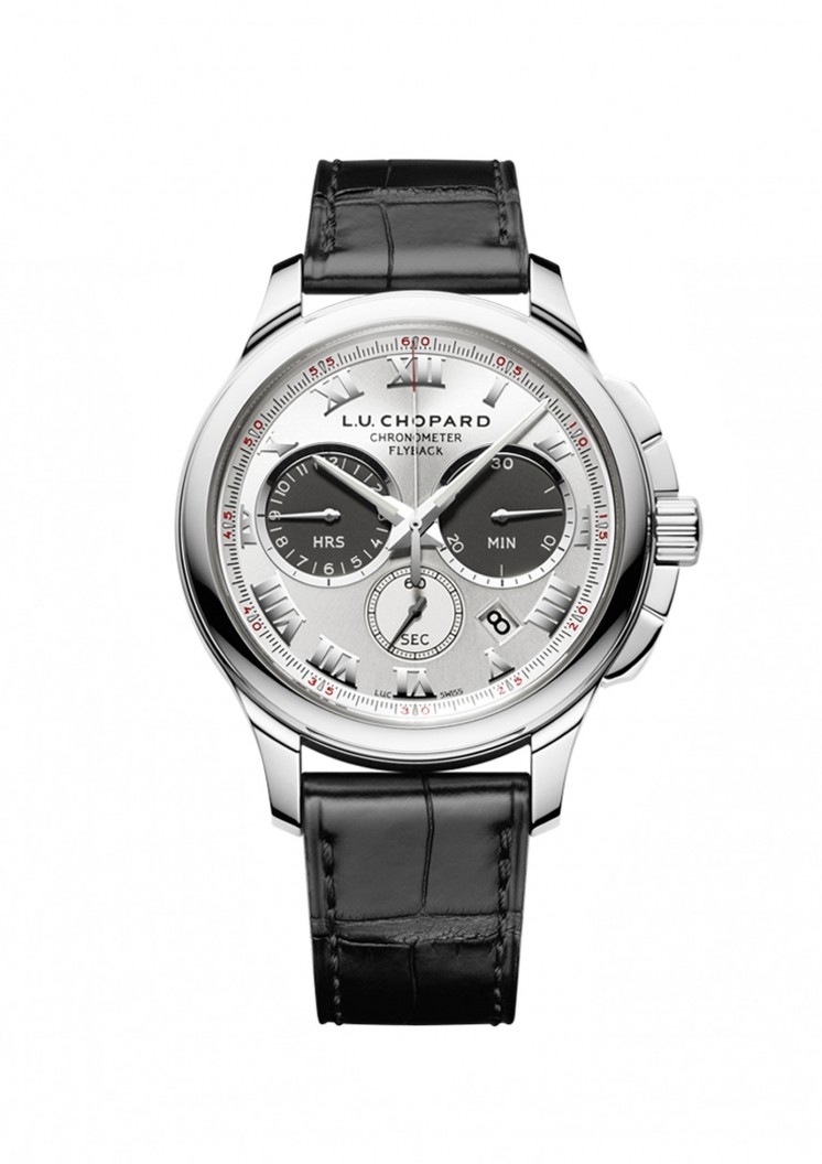 Chopard 161928-1001 : L.U.C Chrono One White Gold