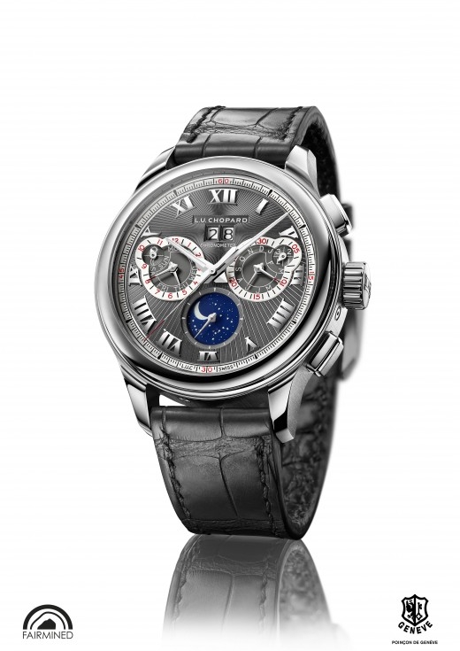 Chopard 161973-1001 : L.U.C Perpetual Chrono White Gold / Grey