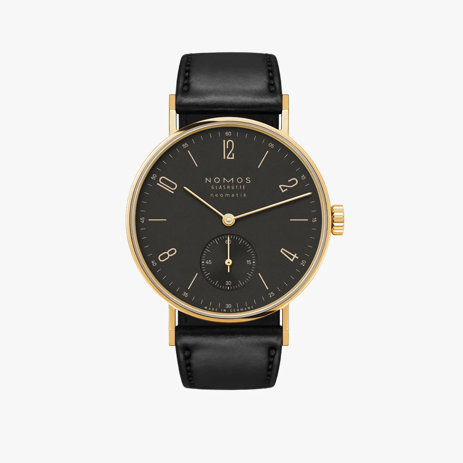 Nomos Glashütte 163 : Tangente Gold Neomatik Ruthenium