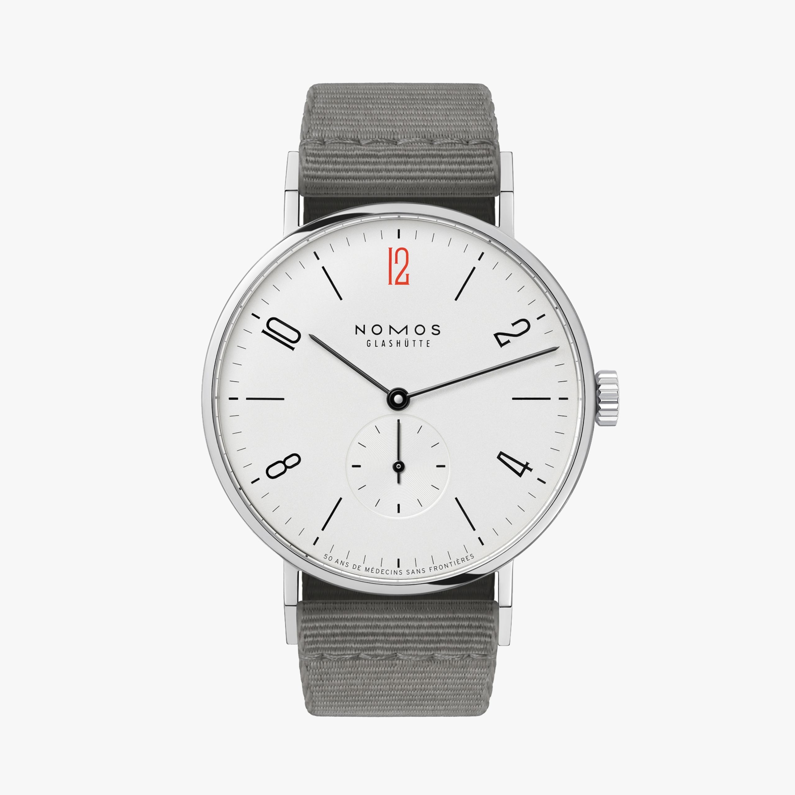 Nomos Glashütte 165.S50 : Tangente 38 50  50 Ans de Médecins Sans Frontières