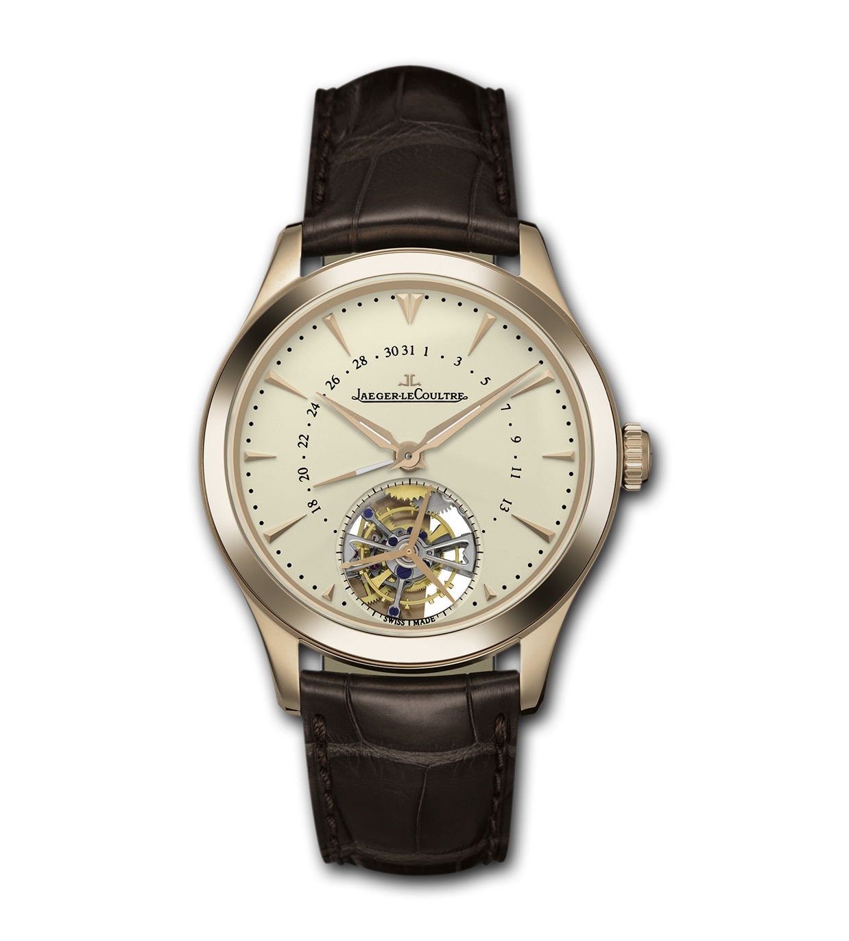 Jaeger-LeCoultre 1652410 : Master Tourbillon Pink Gold Beige